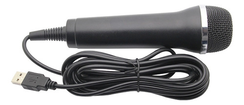 P Micrófono Universal Con Cable Usb Para Karaoke Switch Wii