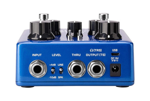 Pedal de efecto NUX Solid Studio NSS-5 azul