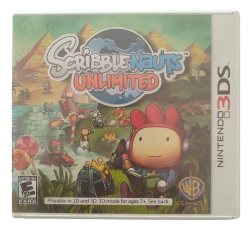 Scribblenauts Unlimited 3ds 100% Nuevo, Original Y Sellado