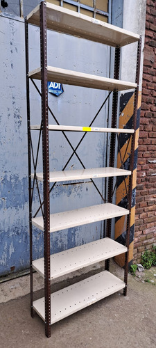 Estanteria Metalica 30x91x241 7 Estantes Usada M/buen Estado (Usado)