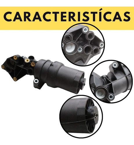 Resfriador E Suporte Filtro De Óleo Jetta 2.5 2005 A 2014