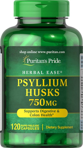 Psyllium Husks 750 Mg X 120 Cap. 