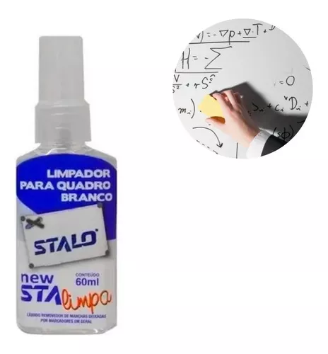 Limpador para quadro branco Stop Clean - 500 ml - Pincel Raro