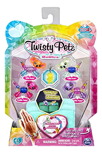 Twisty Petz, Series 4 Babies - Juego De 4 Pulseras Coleccio