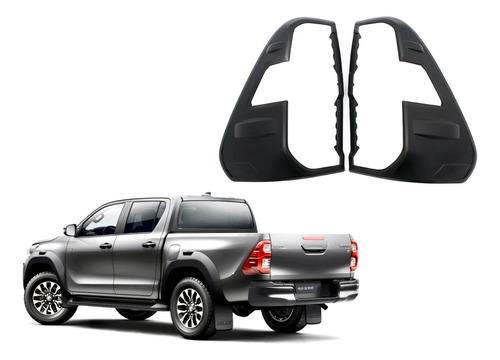 Bisel Trasero Negro Toyota Hilux Srv 2021-2023