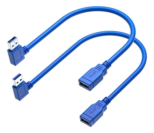 Cable De Extensin Usb 3.0 De 1 Pie, Paquete De 2 Unidades De