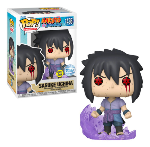 Sasuke Amaterasu Glow Funko Pop 1436 / Naruto Shippuden