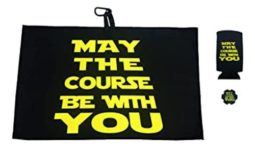 Giggle Golf May The Course Be With You Toalla De Golf