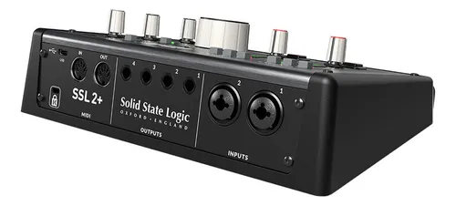 Interfaz De Audio Solid State Logic Ssl 2 Mkii 2x2 Usb