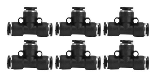 Conector Neumático, 10 Piezas, Montaje De Tubo, Duradero, Es