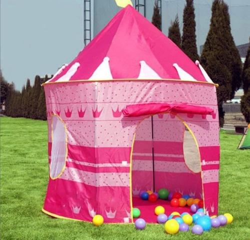 Carpa Juguete Castillo Para Niña Princesa Disney Casa Jardin