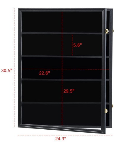 Imagen 2 de 4 de Caja Estuche Marco Negro Mrwye Para Tarjetas Coleccionables