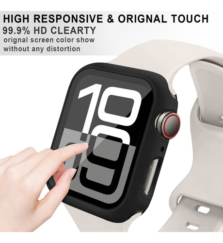 3 Correa + Funda Para Apple Watch Iwatch Series 10 46mm 42mm
