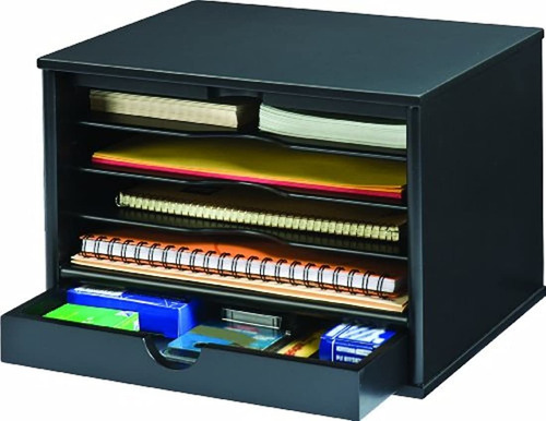 Victor Wood Midnight Black Collection, Organizador De Escrit