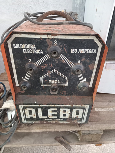 Soldadura Electrica Marca Aleba 150 Amperes