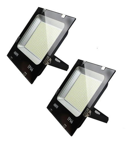 Foco Reflector Proyector X2 Led 400 Watts Resistente Al Agua