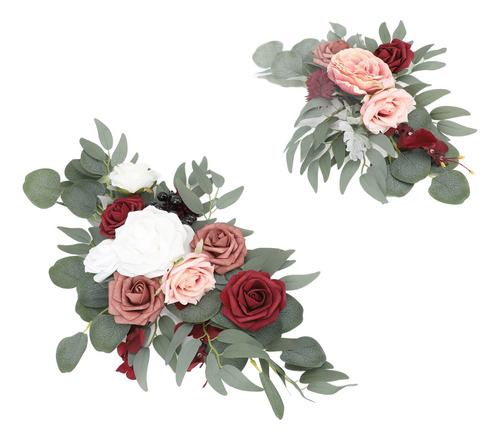 Carteles De Bienvenida Para Bodas, Decoración Floral, 2 Piez