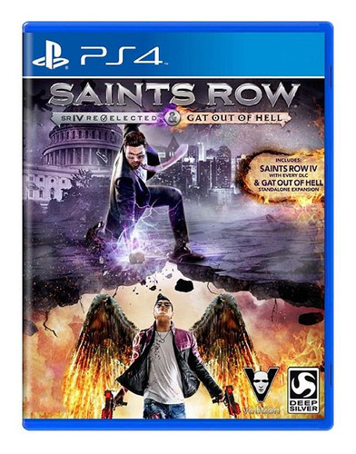 Jogo Saints Row Iv Gat Out Of Hell - Ps4 - Usado (Usado)
