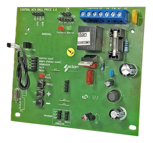 Central Placa Rossi Compativel Kx30 Kxhi30 Fs Hall Nano