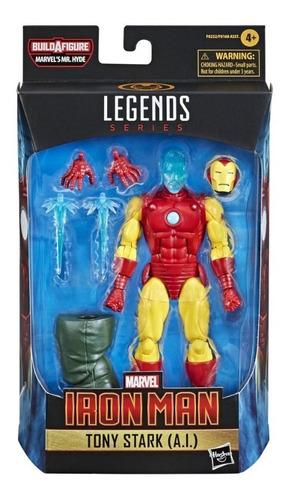  Figura De Tony Stark (a.i) - Mr Hyde Baf Legends Series