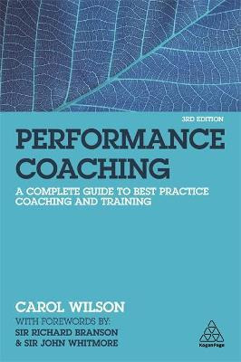 Libro Performance Coaching : A Complete Guide To Best Pra...