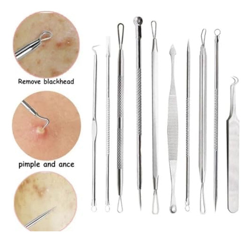 Kit 15 Piezas Cuidado Del Acné Eliminador De Puntos Negros,