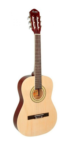 Violão clássico infantil Tagima Memphis AC-34 para destros black verniz brilhante
