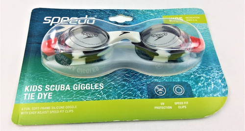 Gafas De Natación - Speedo - Scuba Giggles Tie Dye - Niños