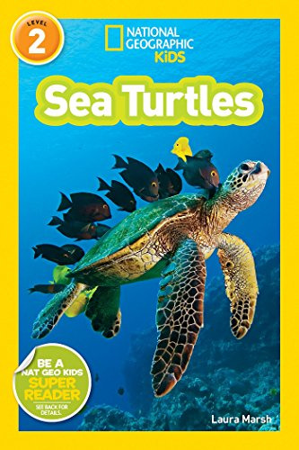 Book : National Geographic Readers Sea Turtles - Marsh,...