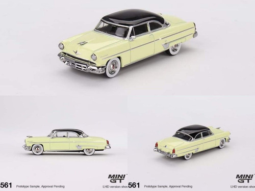 Mini Gt Lincoln Capri Premier Yellow # 561 Mijo Exc. 1/64