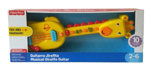 Fisher-price Guitarra Musical De Jirafa Para Bebes 