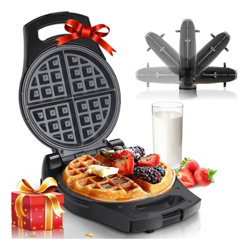 Maquina Para Hacer Waffles Aigostar/black