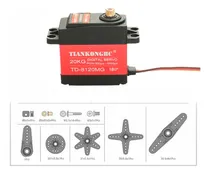 Comprar Servo Motor Digital 20kg Td-8120mg 180 Grados Metálico
