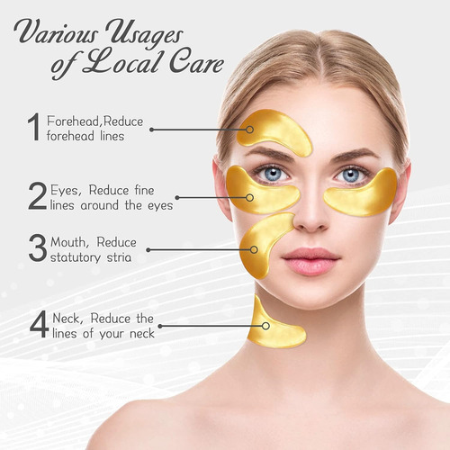 9 Mascarilla Contorno De Ojos Colágeno Gel Reafirmante 9pack