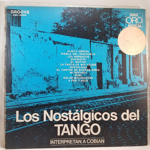 Nostalgicos Del Tango - Juan Carlos Cobian - Vinilo Lp - Mb+