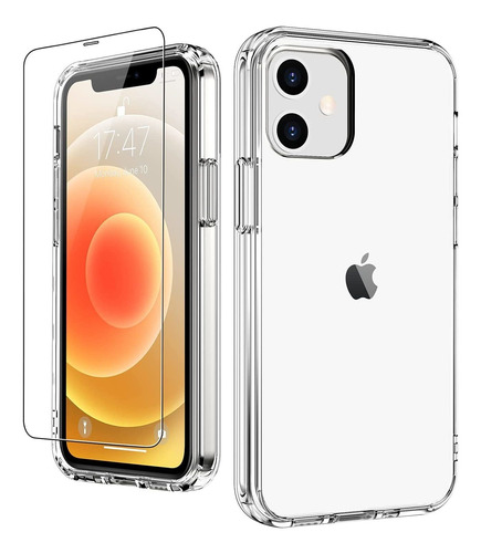 Funda Para iPhone 12 / 12 Pro De 6.1  Luhouri De Tpu Cris...