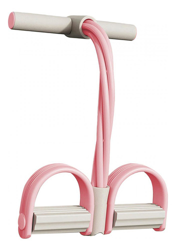 Bandas De Resistencia Tirador De Pedal Elástico Rosa