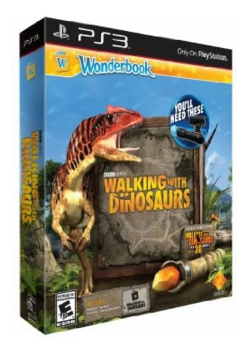 Wonderbook Caminando Con Dinosaurios Ps3 Playstation
