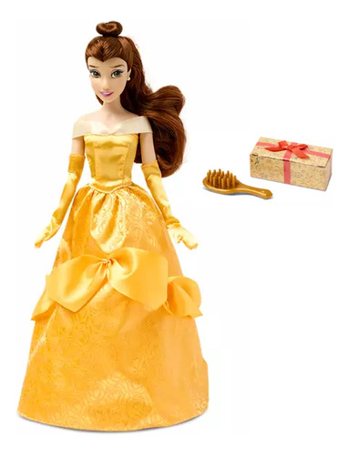 Muñeca Princesa Bella Y Bestia Original Disney Store Usa