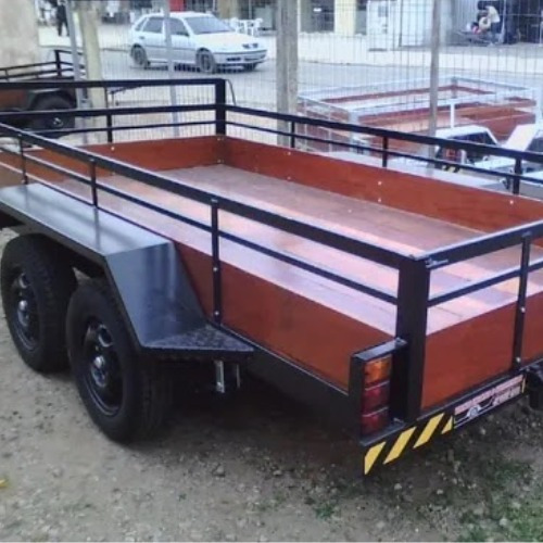 Projeto Construir Carretinha Reboque Trucada 2 Eixos
