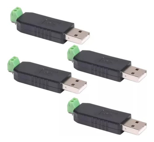 4 X Módulos Conversor De Usb Para Serial Rs485-2 Pinos