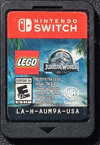 Lego Jurassic World / Nintendo Switch / Fisico Original U (Usado)