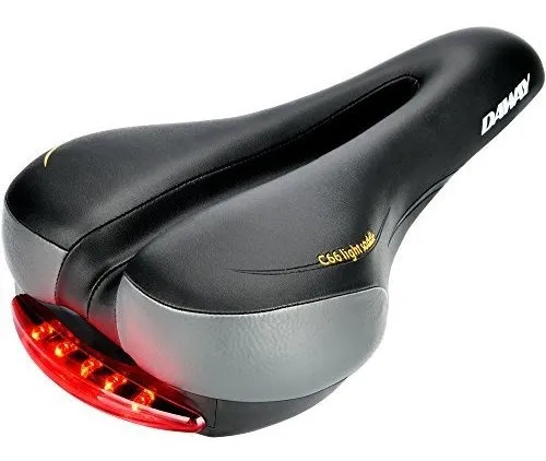 Comodo Hombres Mujeres Bicicleta Asiento Daway C86 Cojin Si