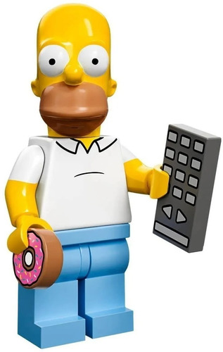 Homero Simpson Minifigura Lego Simpsons Serie 1 Original