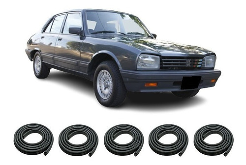 Peugeot 504 1992 / 1999 Burletes Kit 4 Puertas + Baul Xxy