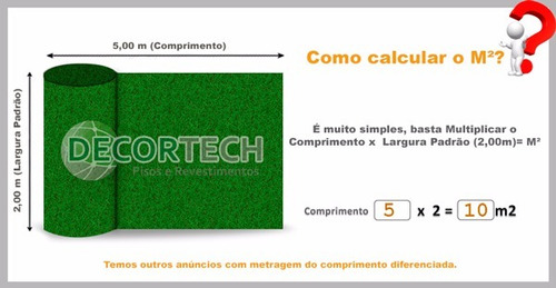 Grama Sintética Softgrass 2x7m (14m²) Entrega Expressa Flex