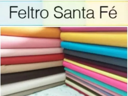 Kit 5 Metros Feltro Santa Fé Promoçáo !!