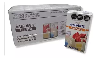 Crema Para Batir Puratos Ambiante Blanca Caja Con 12l.