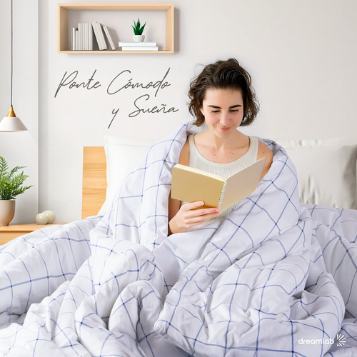 Funda De Duvet Dreamlab Individual Con Diseño Incluye 2pzas