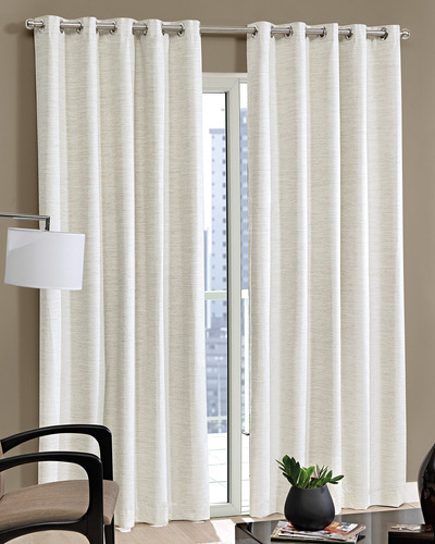 Cortinas Blackout Dohler Aneli Color Beige Claro 200x180cm